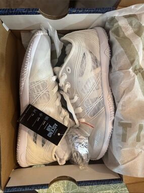 Kids Lightweight White Athletic Sneakers